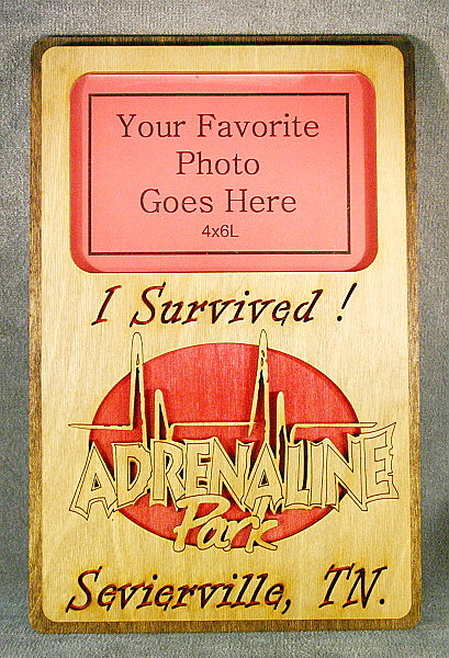 Adrenalin Park Picture Frame